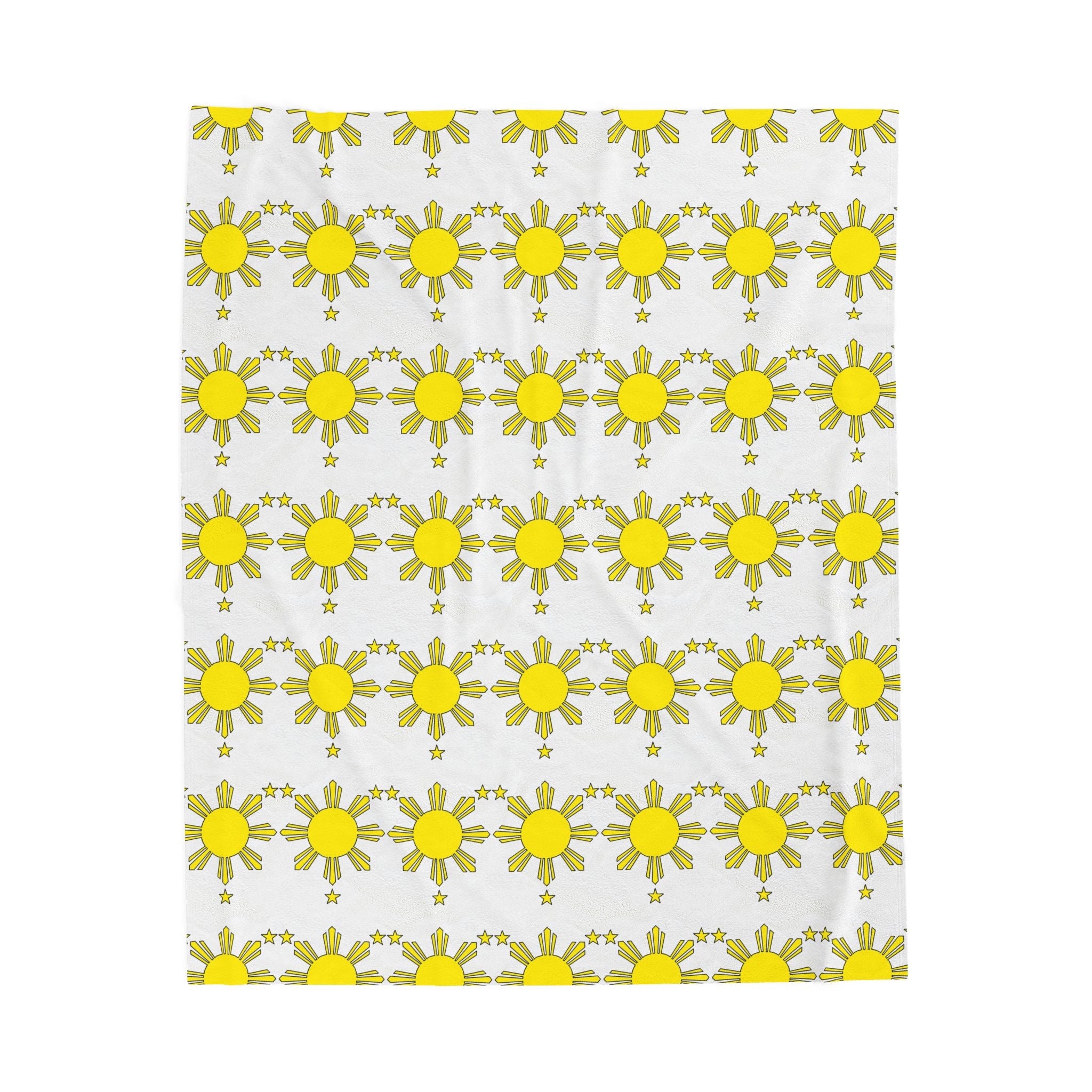 Sunny Daisies Velveteen Plush Blanket – Cheerful Yellow Floral Throw