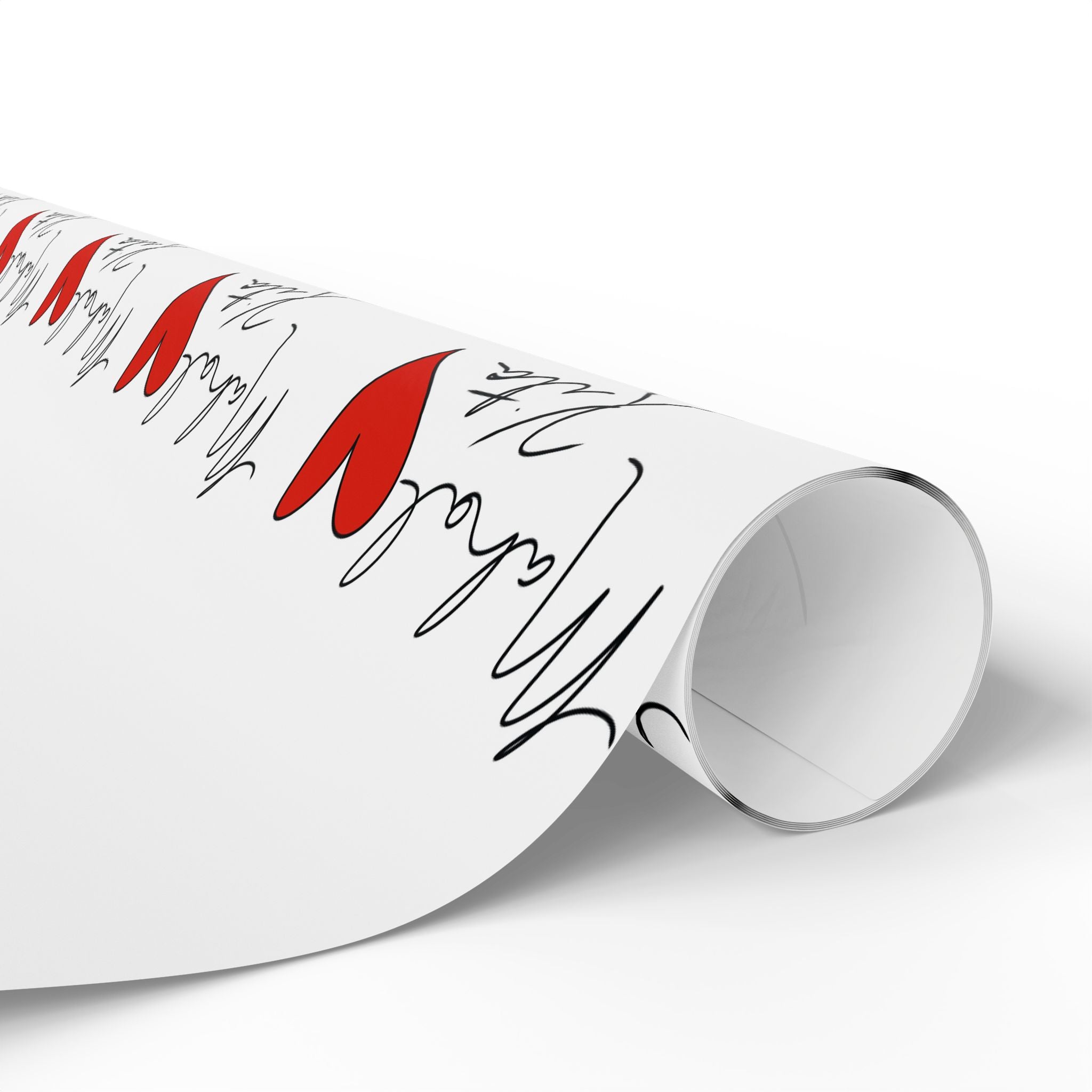 Mahal Kita Heart Wrapping Paper | Filipino Love Pattern