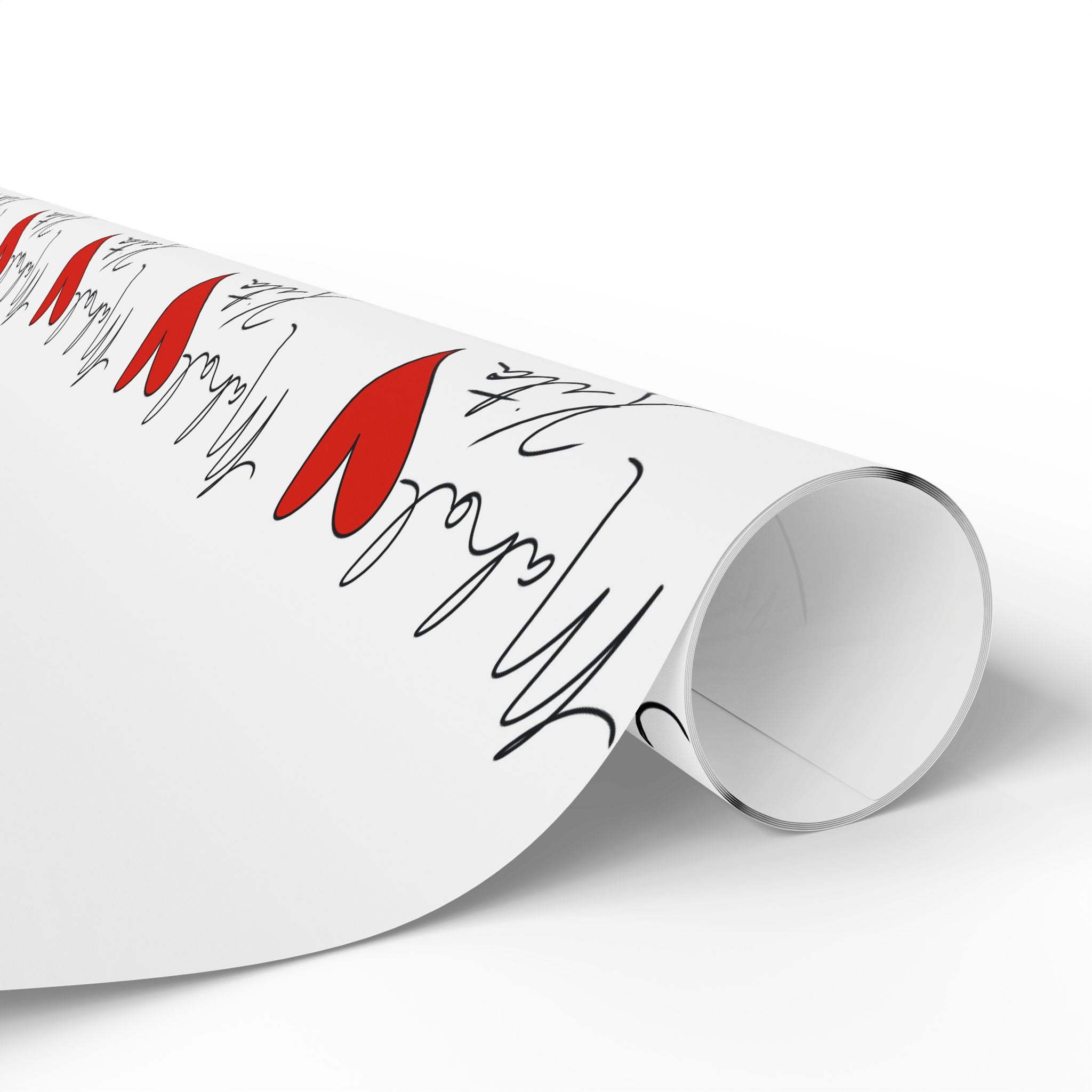 Mahal Kita Heart Wrapping Paper | Filipino Love Pattern